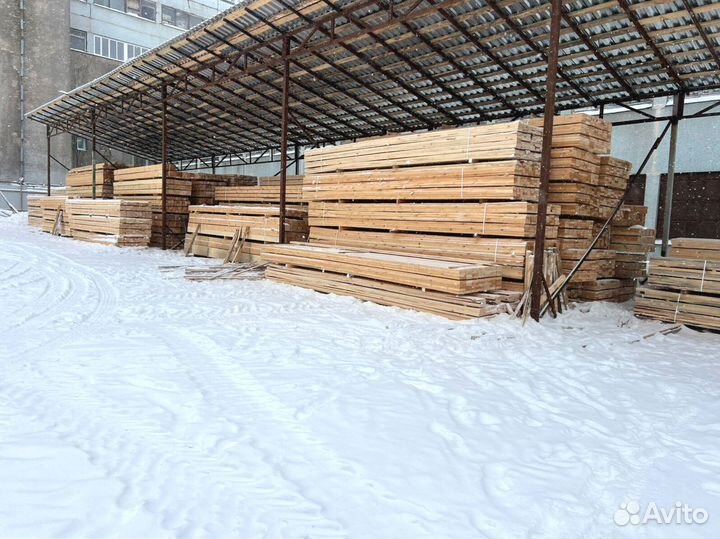 Брус обрезной 150х150х6000мм от производителя