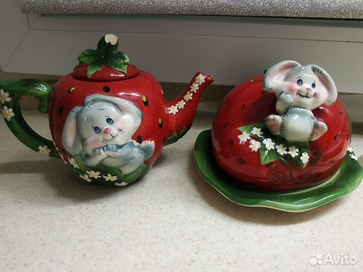 Чайник и масленка