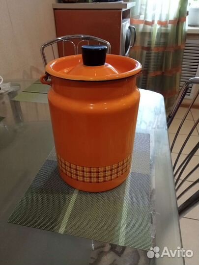 Бидон эмалированный СССР