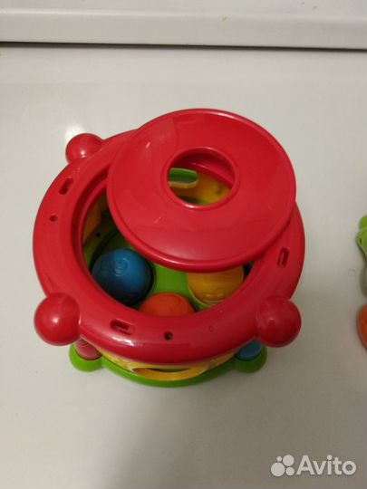 Сортер с шариками и каталка