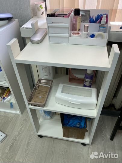 Этажерка на колесиках. 2 вида