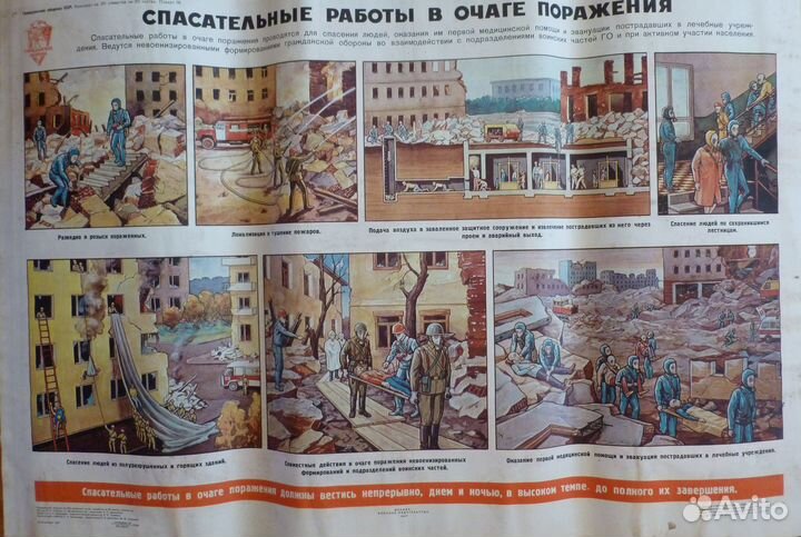 Плакат ссср, 1987 год, 