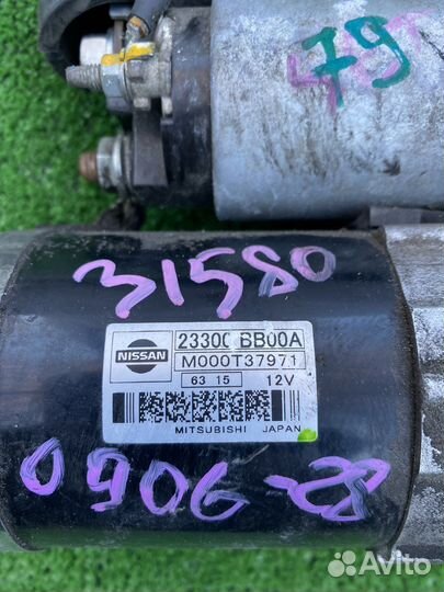 Стартер nissan juke