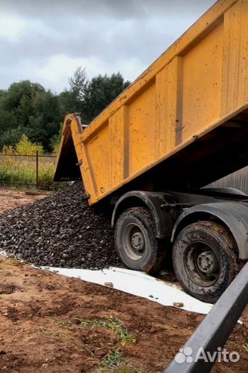 Щебень вторичный 5-20 с доставкой