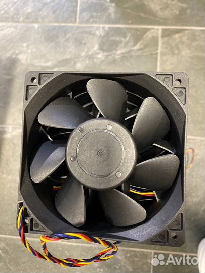 Вентилятор для асика Delta QFR1212GHE 6000об, 2.7А
