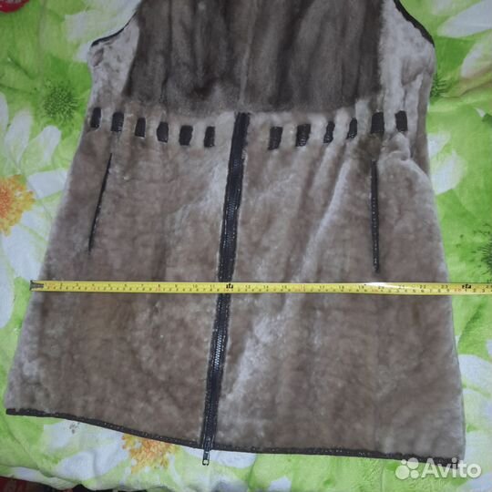 Жилет на широкие бедра