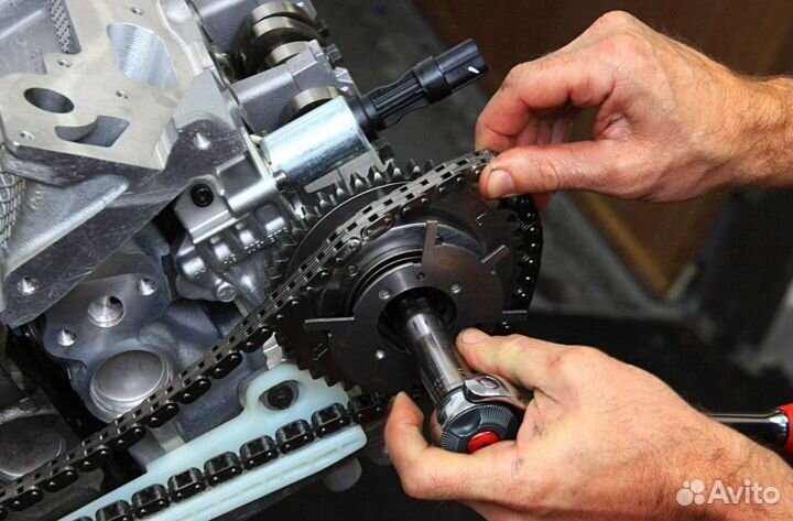 Замена ремня и цепи грм за 1 день с гарантией