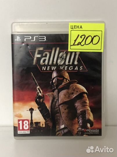 Диск Fallout new Vegas для PS3