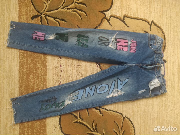 Джинсы zara новые