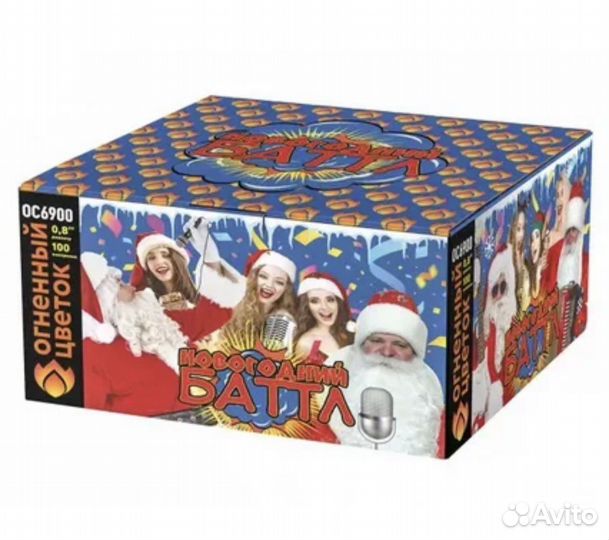 Салюты фейерверки 100 залпов