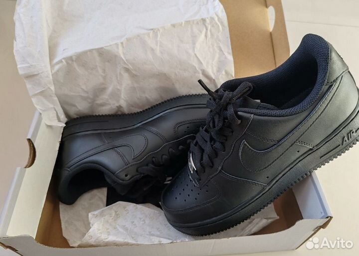 Nike air force 1 low black Оригинал