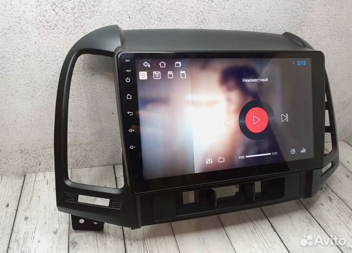 Магнитола Hyundai Santa Fe 2 на android IPS экран