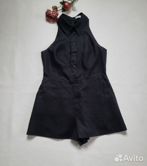 Ромпер Lime лён 100%, разм M