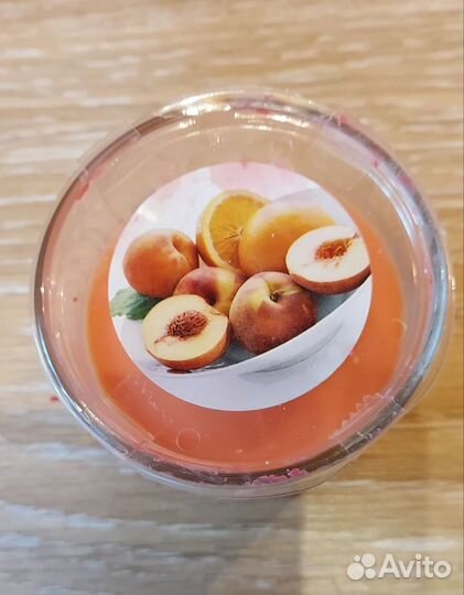 Sinnligсвеча ароматическая икеа персик 25часов