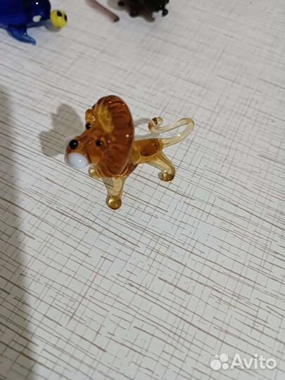 Фигурки животных, конь, змея, лев, дельфин