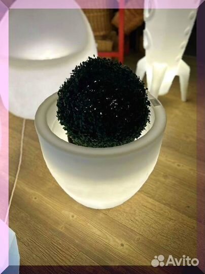 Кашпо с подсветкой