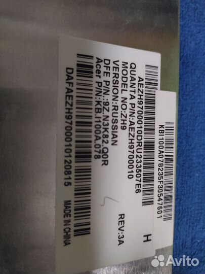 Клавиатура для нетбука acer one