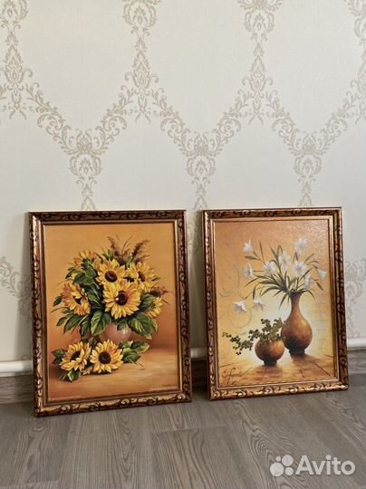 Картина подсолнухи