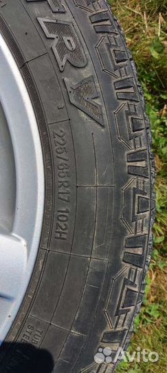 Литые диски r17 Nissan X-Trail