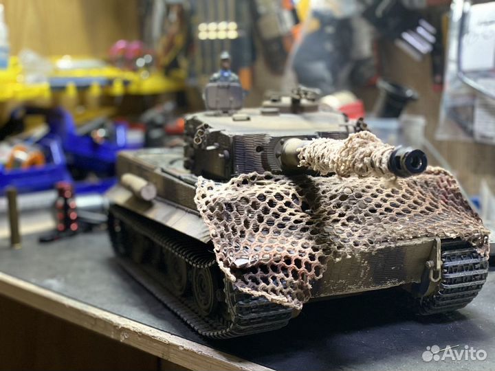 Радиоуправляемый танк Тигр Torro (поздняя версия)