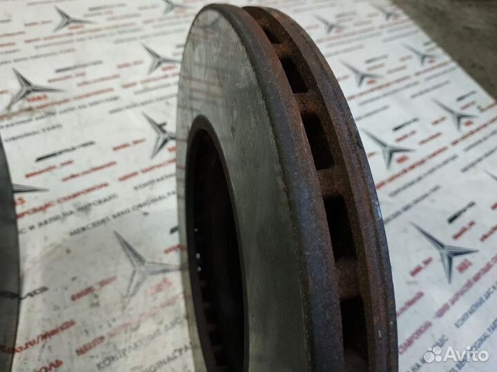 Диски тормозные перед w211 Mercedes