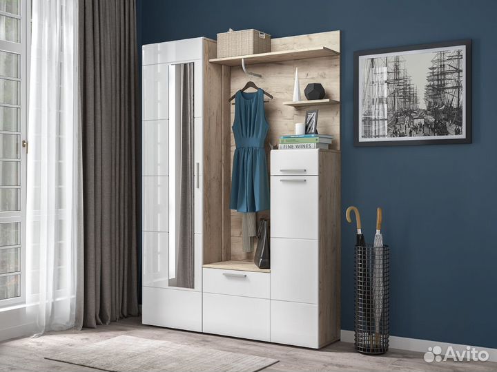 Тумба белая