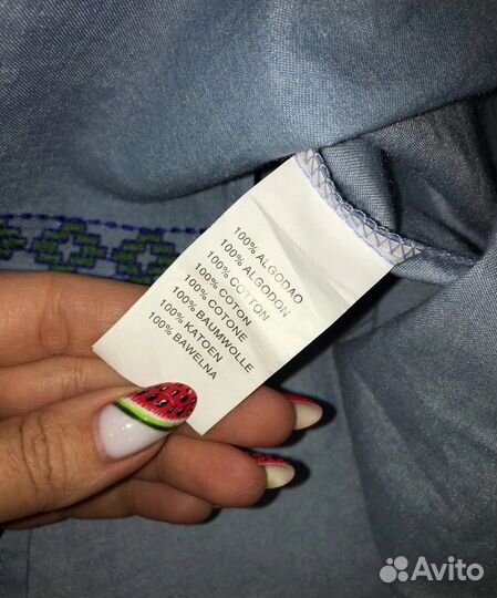 Платье хлопок 46, не тянется