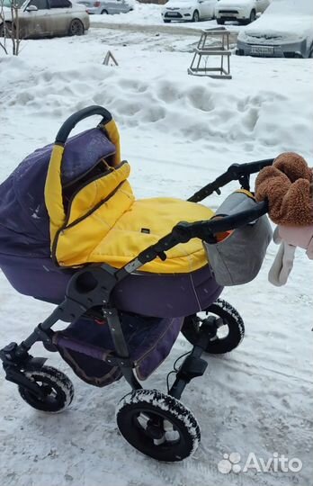 Коляска 2 в 1 бу