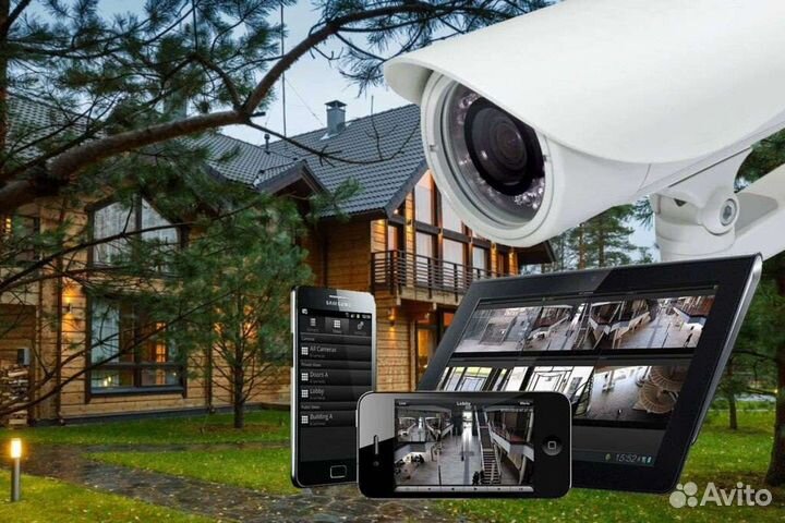 Монтаж систем видеонаблюдения