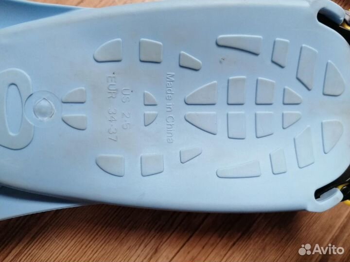 Ласты детские