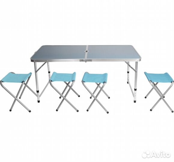 Набор туристический стол + 4 стула