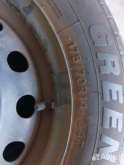 Комплект колес r14 лето 175/70