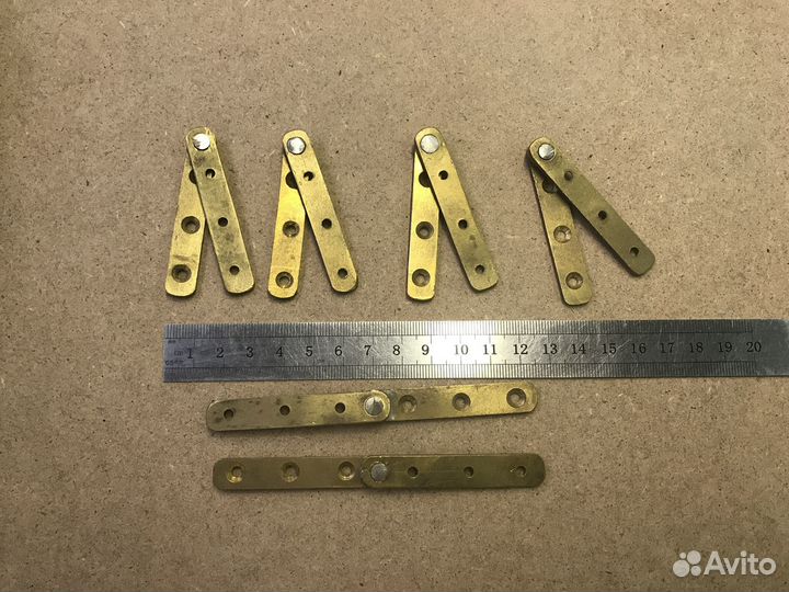 Пятниковые петли. латунь