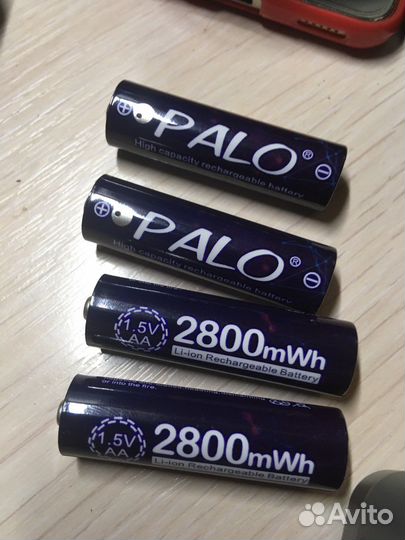 Аккумуляторы пальчиковые AA Palo