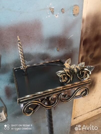 Ритуальные кресты столы лавки вазоны оградки