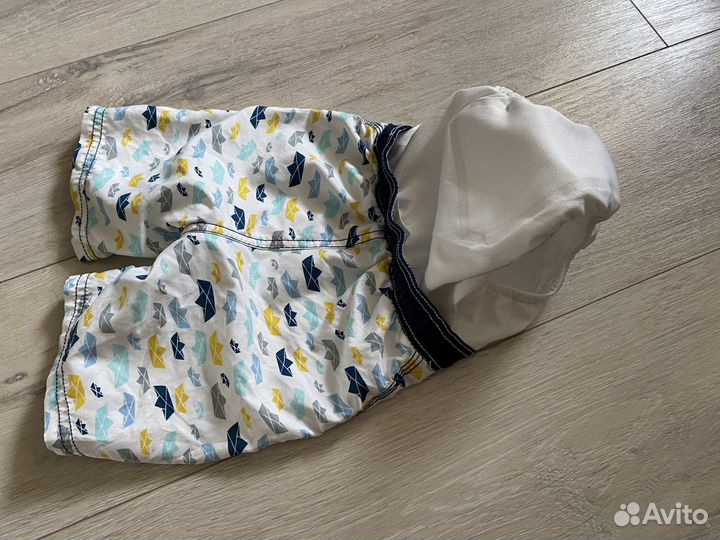 Шорты с мягкой вставкой (86-92)