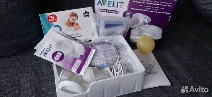 Молокоотсос avent электрический