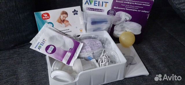 Молокоотсос avent электрический