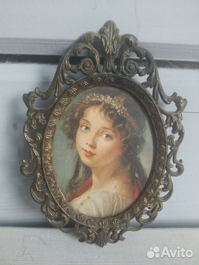 Плакетка винтажная Италия