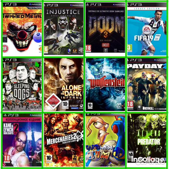 Игры на PS3, Игры, Диски