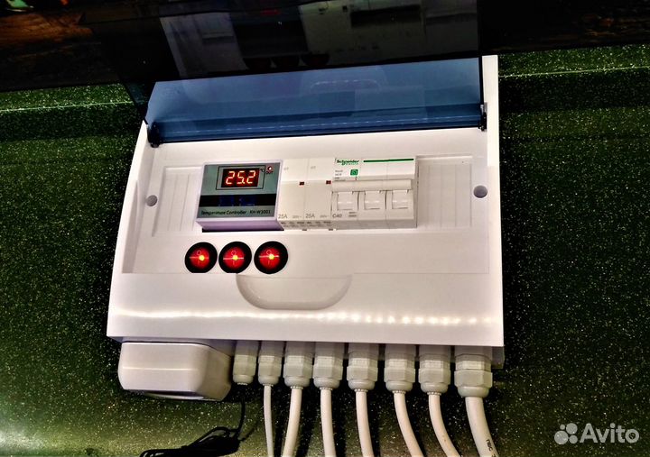 Автоматика для коптильни 380V мощность до 8 квт