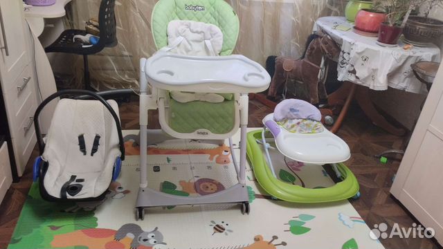 Стул и авто кресло и ходули