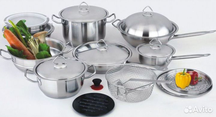 Посуда из нержавейки Achelous