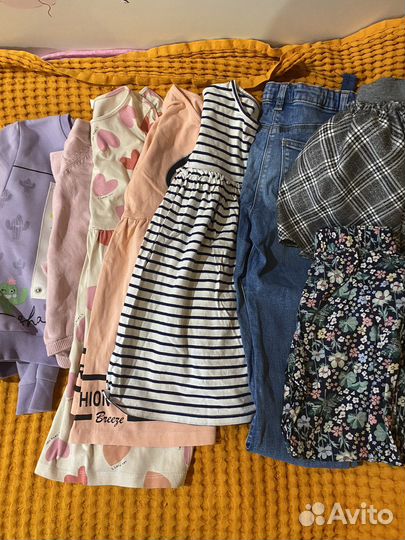 Вещи для девочки 110-122