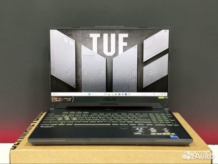 Asus TUF 144Гц RTX4070 140W Core i7 13620H DDR5
