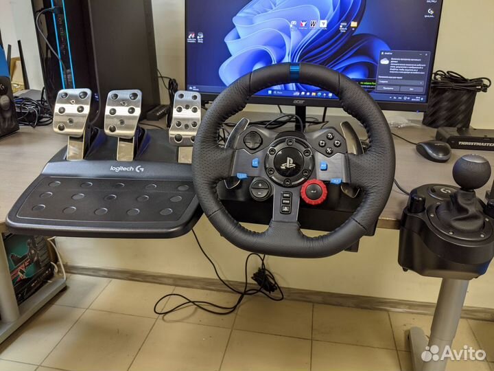 Logitech G29 + кпп
