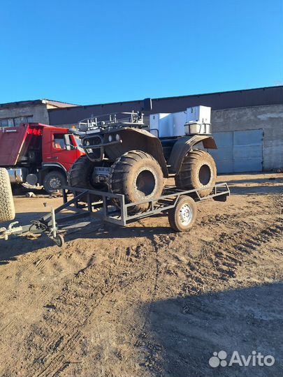 Прицеп для болотохода