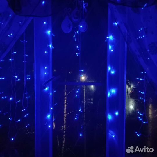 Гирлянда штора