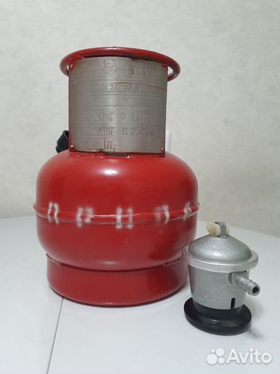 Газовый баллон 5л, с клапоном (новый)