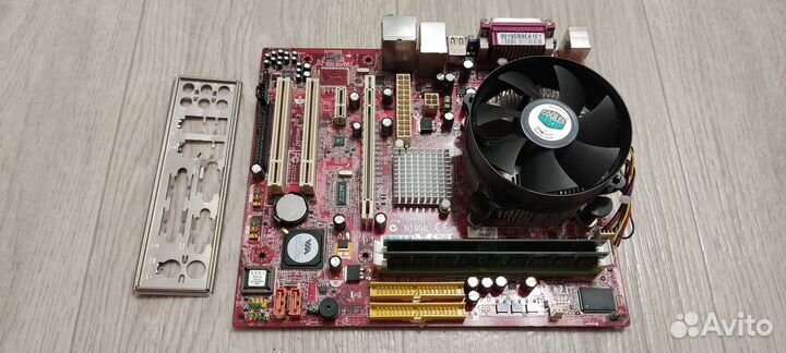 Комплект Core2Duo 6420+MSI P4M900M2-L+2gb